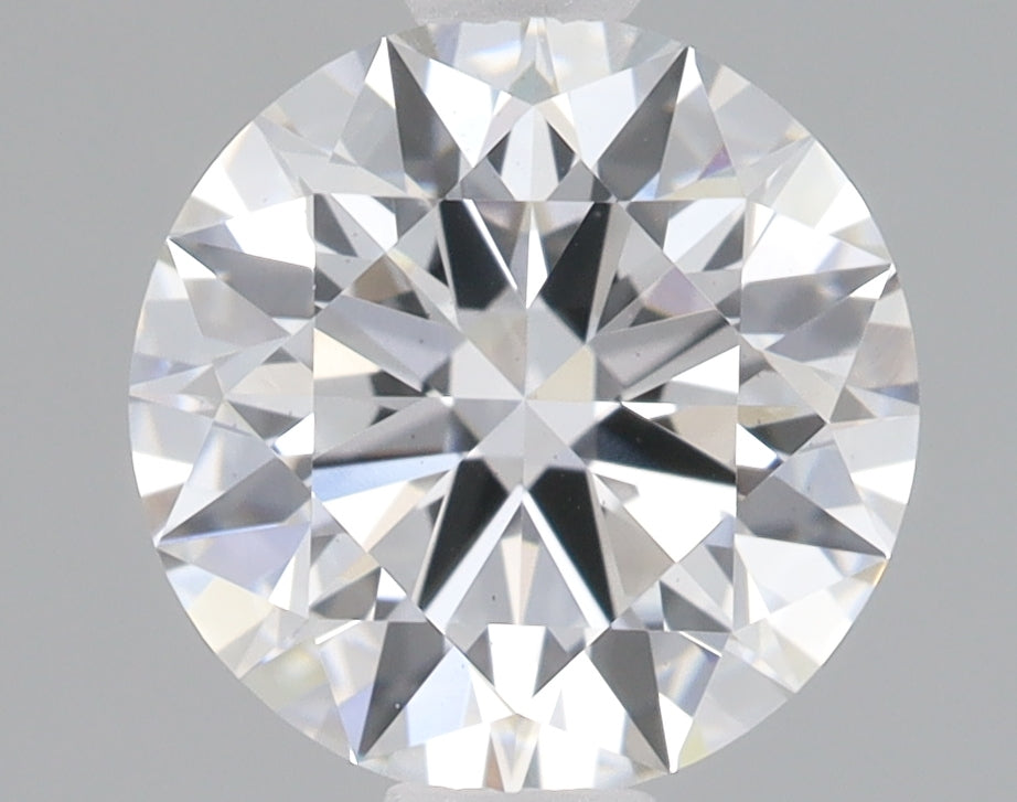 1.54 Carat Round Lab Diamond with  Cut Diamond in 14KT  view 1
