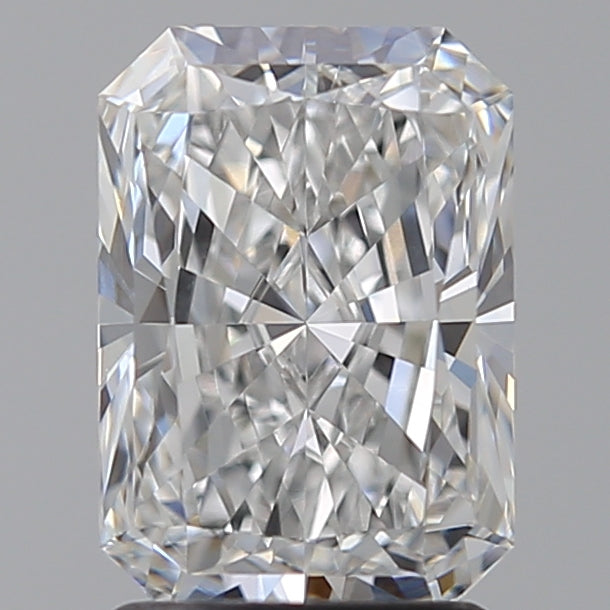 2.07 Carat Radiant Lab Diamond with  Cut Diamond in 14KT  view 1
