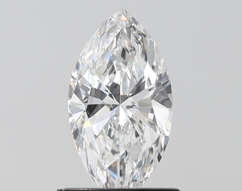 0.95 Carat Marquise Lab Diamond with  Cut Diamond in 14KT  view 1
