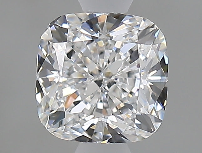 0.9 Carat Cushion Natural Diamond with  Cut Diamond in 14KT  view 1
