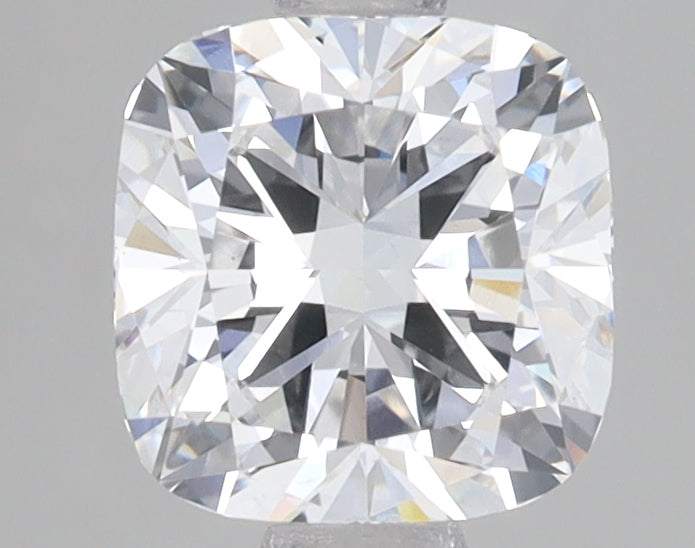 1.69 Carat Cushion Lab Diamond with  Cut Diamond in 14KT  view 1
