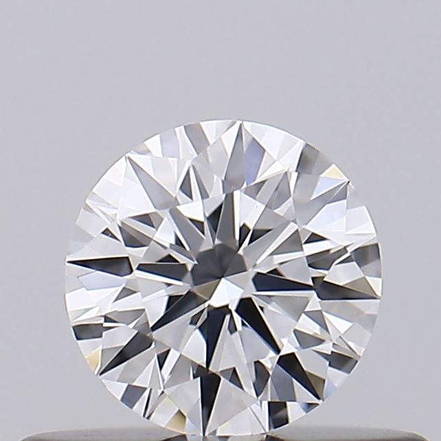 0.33 Carat Round Lab Diamond with  Cut Diamond in 14KT  view 1
