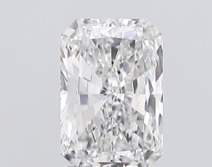 2.51 Carat Radiant Lab Diamond with  Cut Diamond in 14KT  view 1
