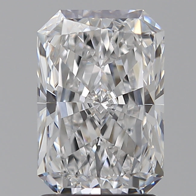 1.92 Carat Radiant Lab Diamond with  Cut Diamond in 14KT  view 1
