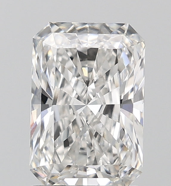 1.87 Carat Radiant Lab Diamond with  Cut Diamond in 14KT  view 1
