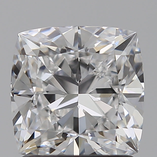 1.51 Carat Cushion Lab Diamond with  Cut Diamond in 14KT  view 1
