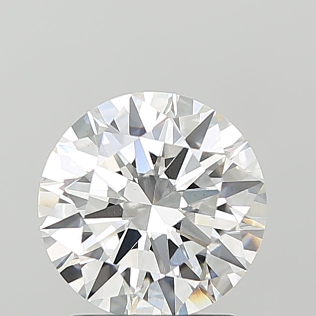 2.0 Carat Round Lab Diamond with  Cut Diamond in 14KT  view 1
