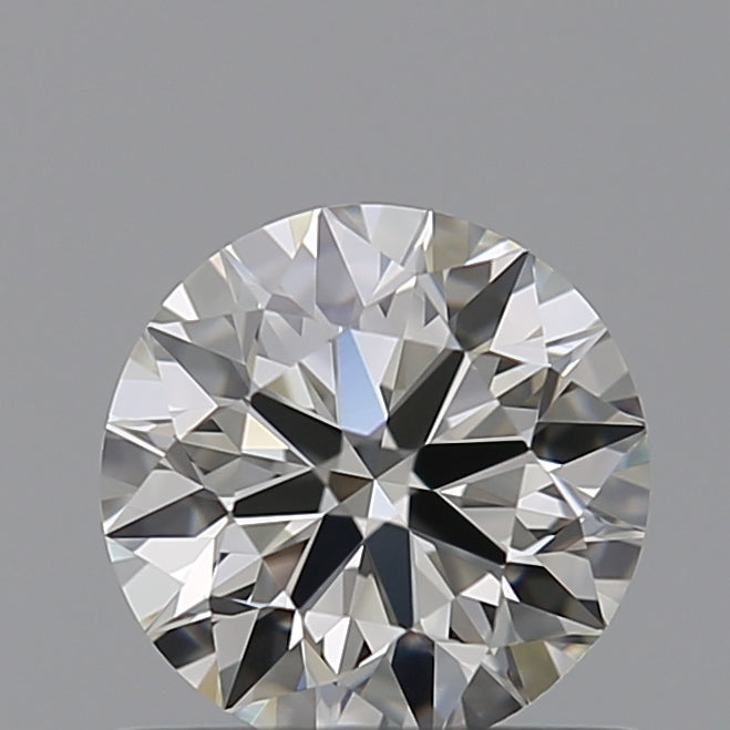 0.7 Carat Round Natural Diamond with  Cut Diamond in 14KT  view 1
