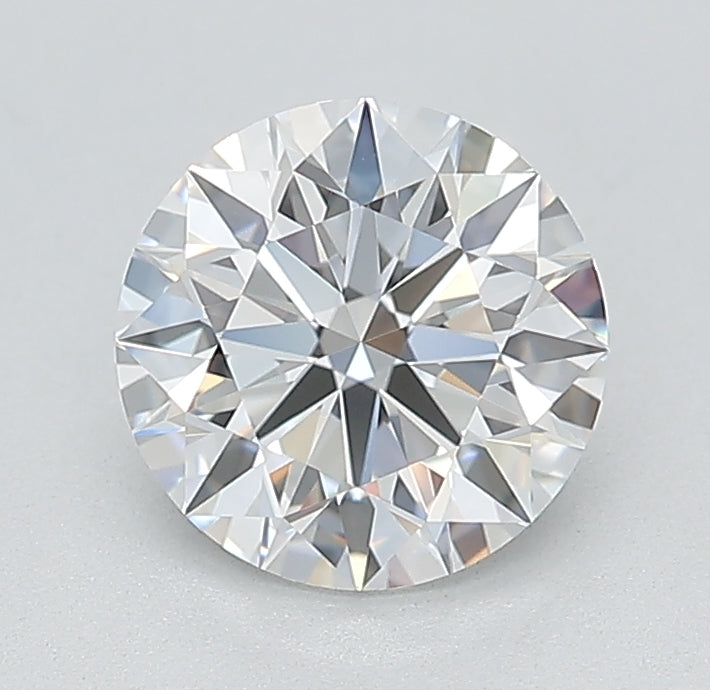 1.47 Carat Round Lab Diamond with  Cut Diamond in 14KT  view 1
