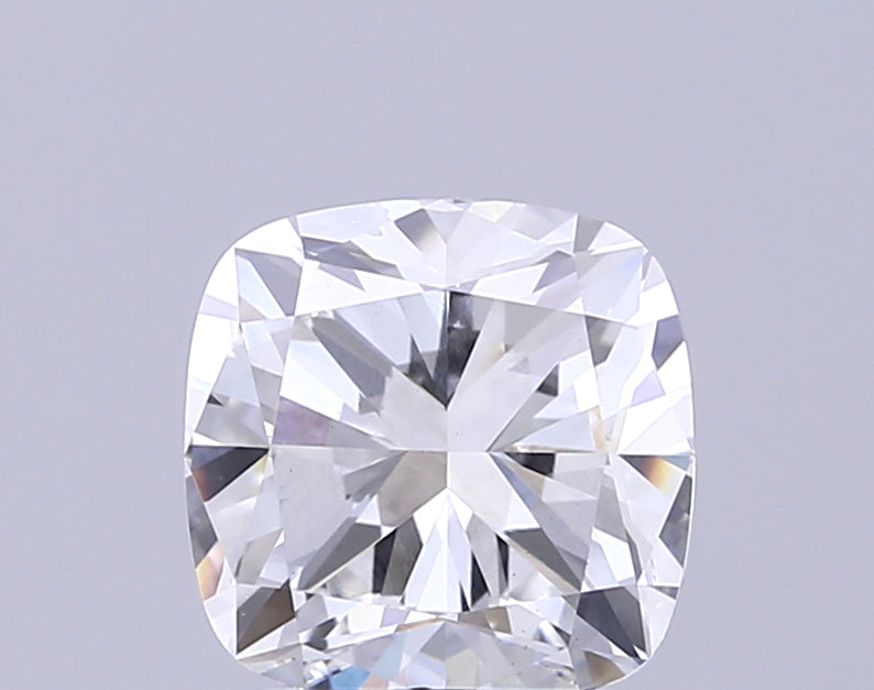 3.0 Carat Cushion Lab Diamond with  Cut Diamond in 14KT  view 1
