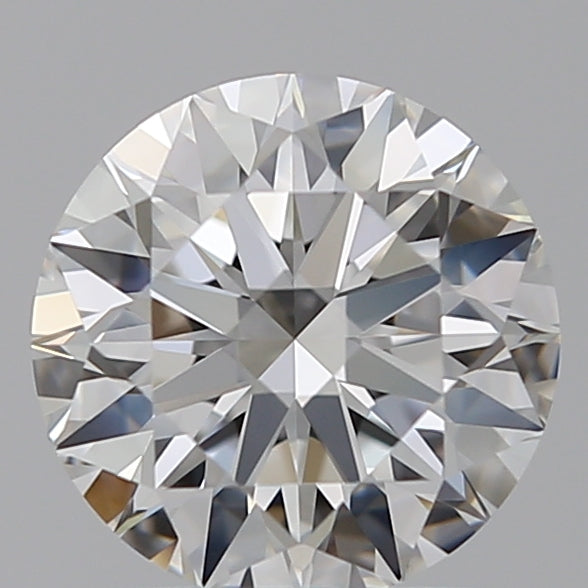 1.41 Carat Round Lab Diamond with  Cut Diamond in 14KT  view 1

