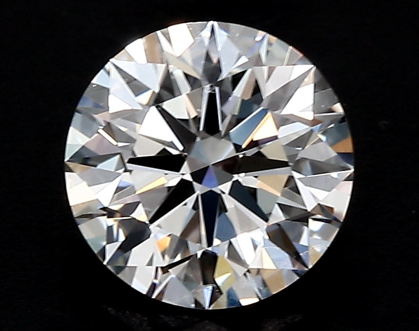 2.84 Carat Round Lab Diamond with  Cut Diamond in 14KT  view 1
