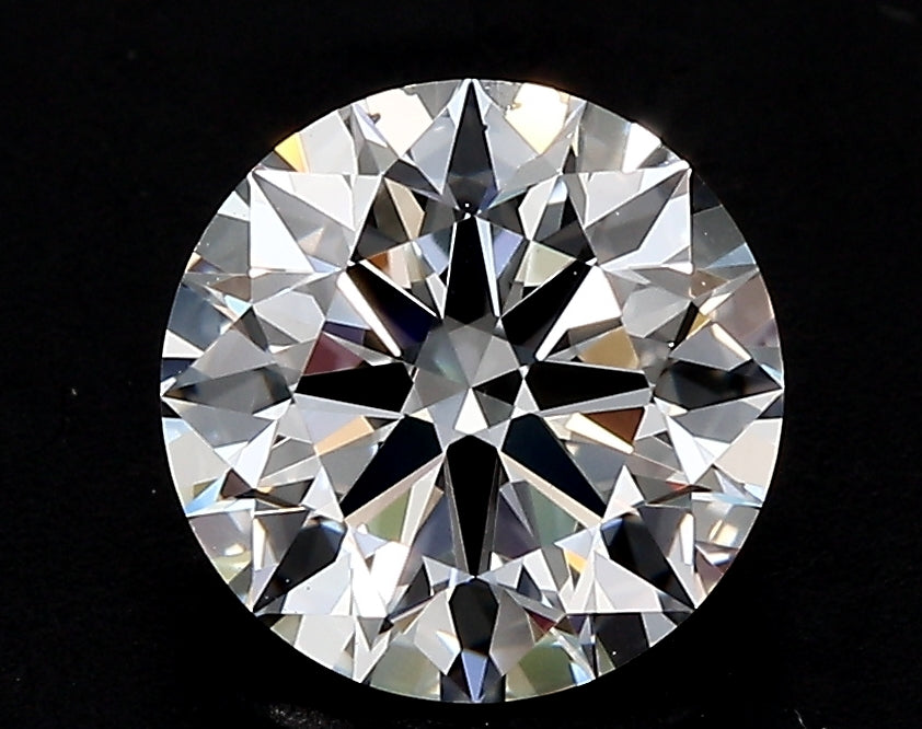 1.83 Carat Round Lab Diamond with  Cut Diamond in 14KT  view 1
