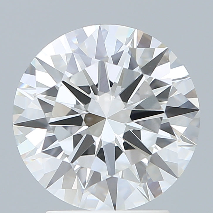 2.59 Carat Round Lab Diamond with  Cut Diamond in 14KT  view 1
