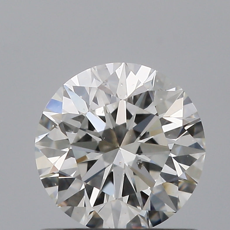 0.71 Carat Round Natural Diamond with  Cut Diamond in 14KT  view 1
