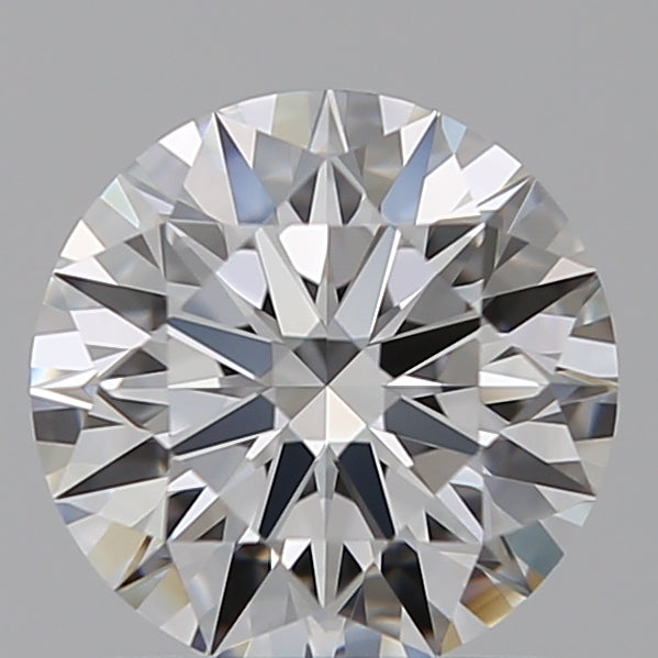 1.01 Carat Round Lab Diamond with  Cut Diamond in 14KT  view 1
