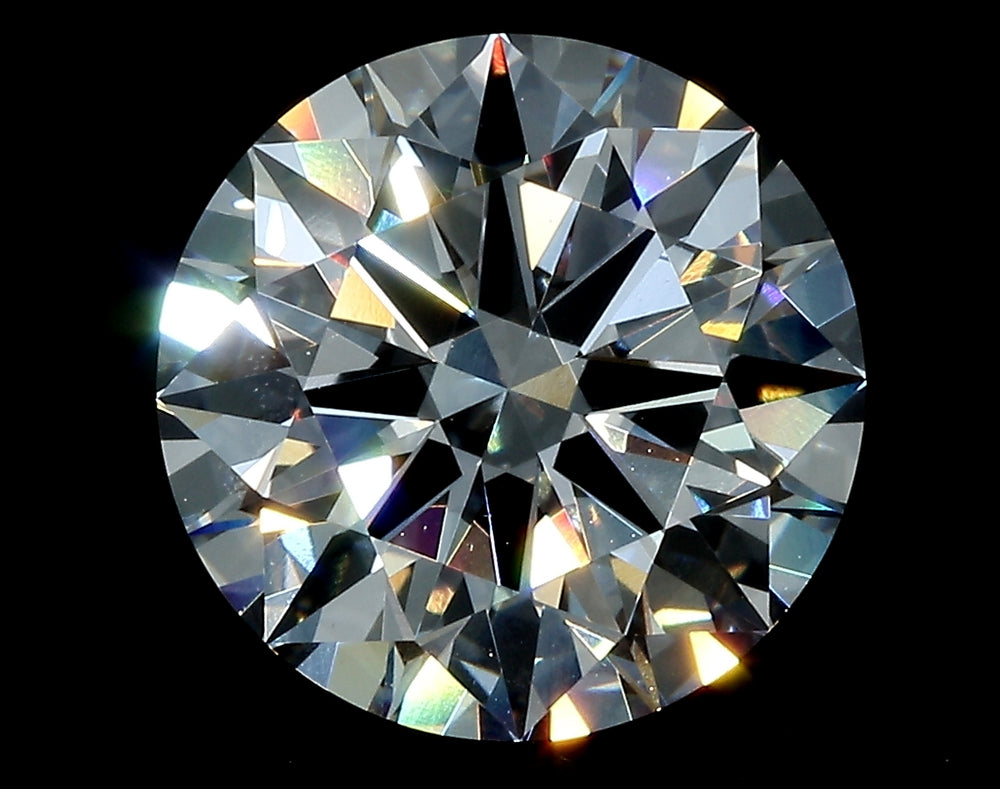 2.0 Carat Round Lab Diamond with  Cut Diamond in 14KT  view 1
