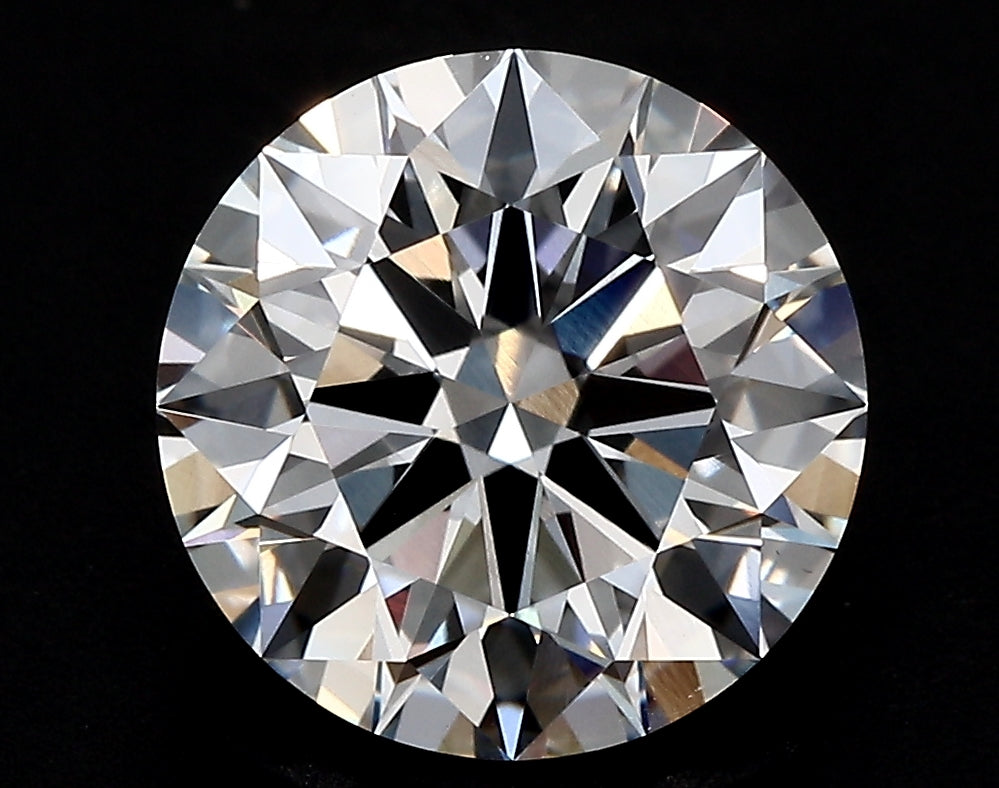 2.0 Carat Round Lab Diamond with  Cut Diamond in 14KT  view 1
