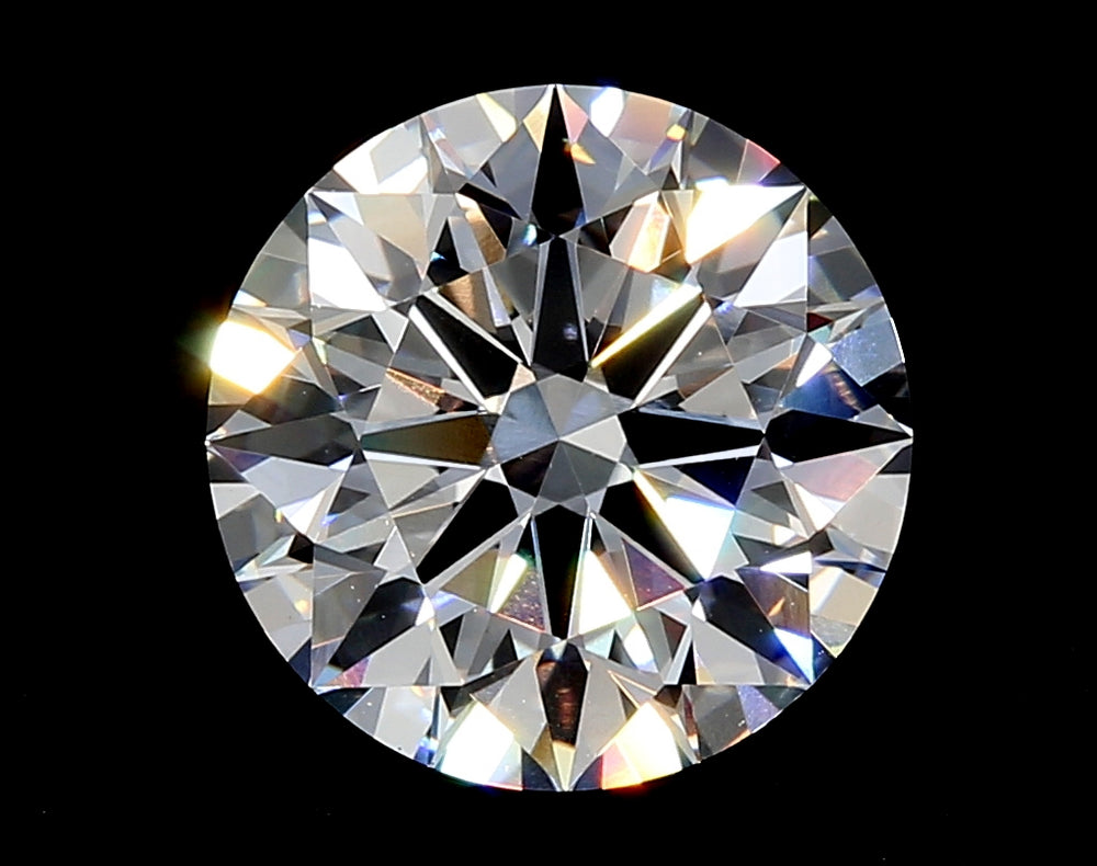 7.06 Carat Round Lab Diamond with  Cut Diamond in 14KT  view 1
