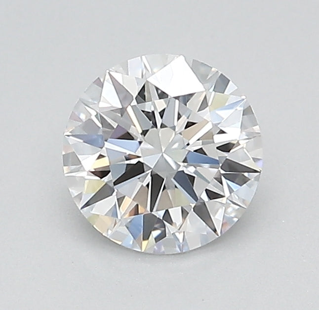 0.7 Carat Round Lab Diamond with  Cut Diamond in 14KT  view 1
