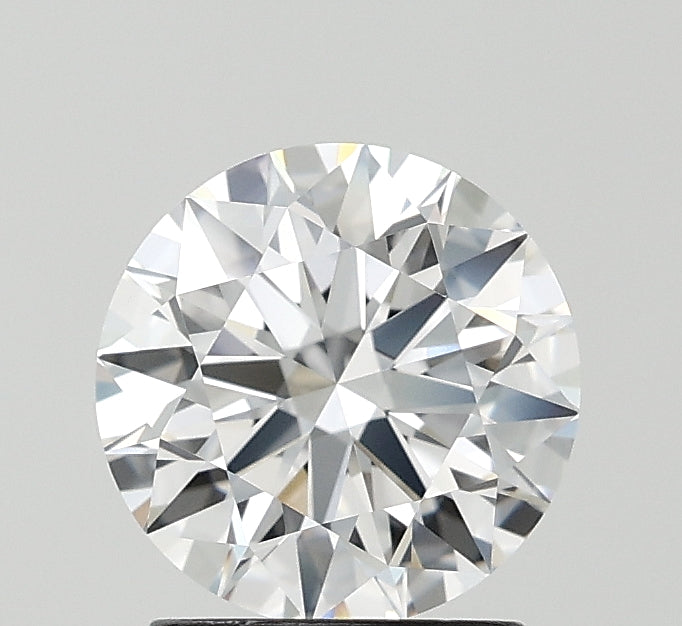 1.75 Carat Round Lab Diamond with  Cut Diamond in 14KT  view 1

