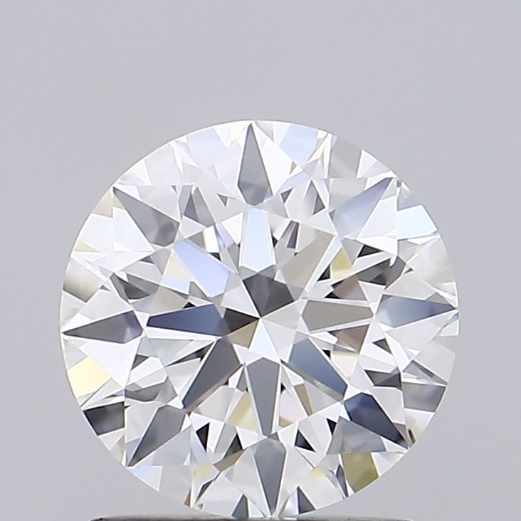 1.4 Carat Round Lab Diamond with  Cut Diamond in 14KT  view 1
