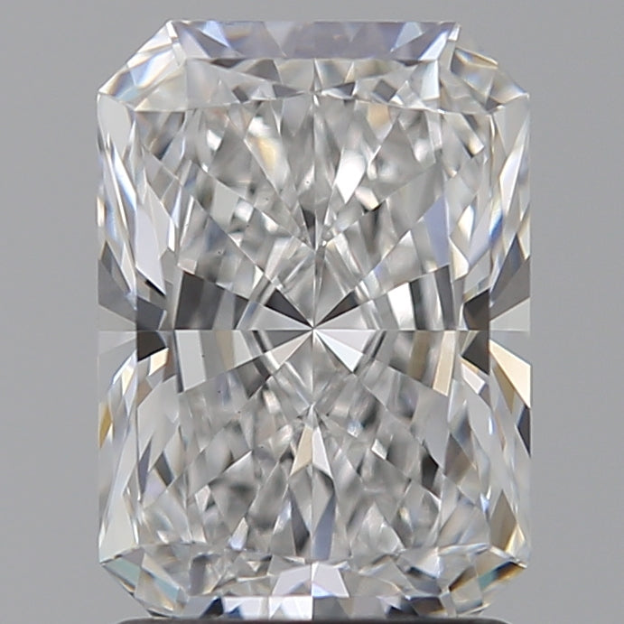 1.77 Carat Radiant Lab Diamond with  Cut Diamond in 14KT  view 1
