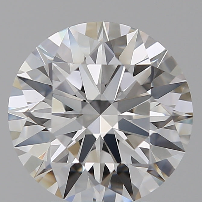1.58 Carat Round Lab Diamond with  Cut Diamond in 14KT  view 1
