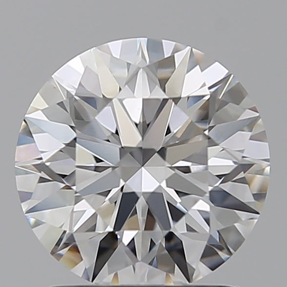1.59 Carat Round Lab Diamond with  Cut Diamond in 14KT  view 1
