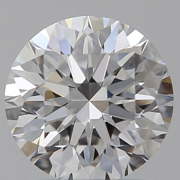 1.26 Carat Round Lab Diamond with  Cut Diamond in 14KT  view 1
