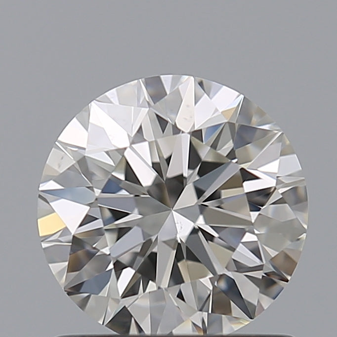 0.94 Carat Round Natural Diamond with  Cut Diamond in 14KT  view 1
