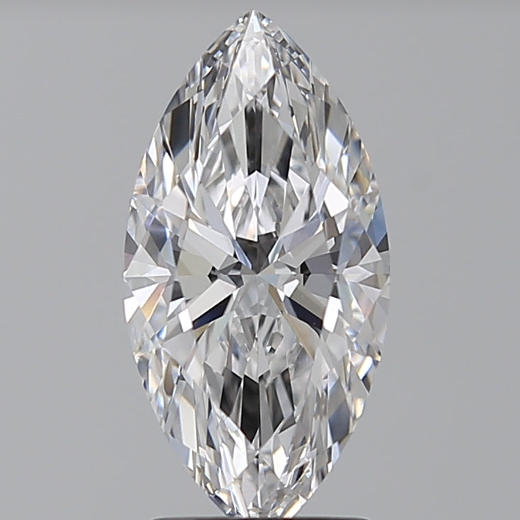 2.08 Carat Marquise Lab Diamond with  Cut Diamond in 14KT  view 1
