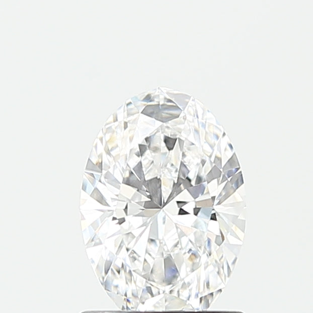 1.1 Carat Oval Lab Diamond with  Cut Diamond in 14KT  view 1
