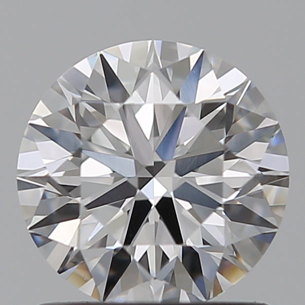 1.01 Carat Round Lab Diamond with  Cut Diamond in 14KT  view 1
