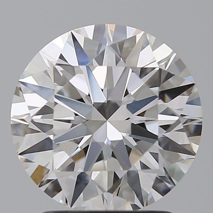 2.08 Carat Round Lab Diamond with  Cut Diamond in 14KT  view 1
