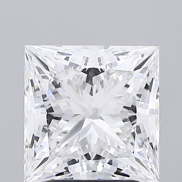 1.13 Carat Princess Lab Diamond with  Cut Diamond in 14KT  view 1
