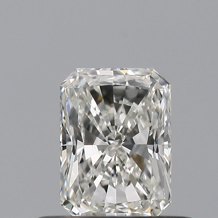 0.42 Carat Radiant Natural Diamond with  Cut Diamond in 14KT  view 1
