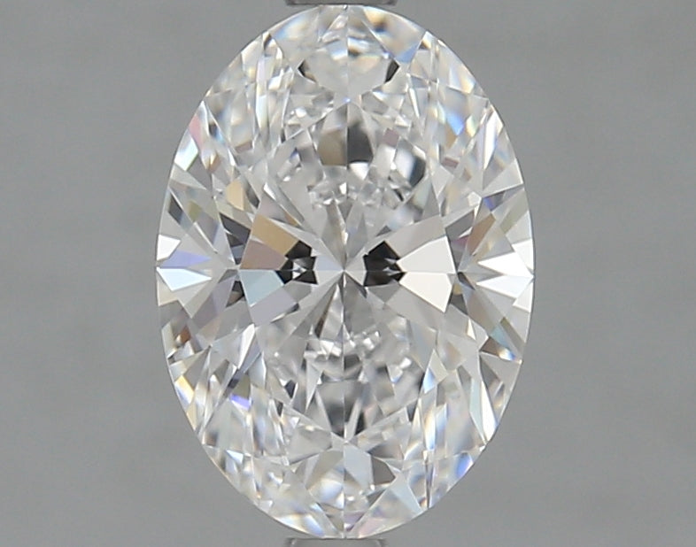 1.85 Carat Oval Lab Diamond with  Cut Diamond in 14KT  view 1
