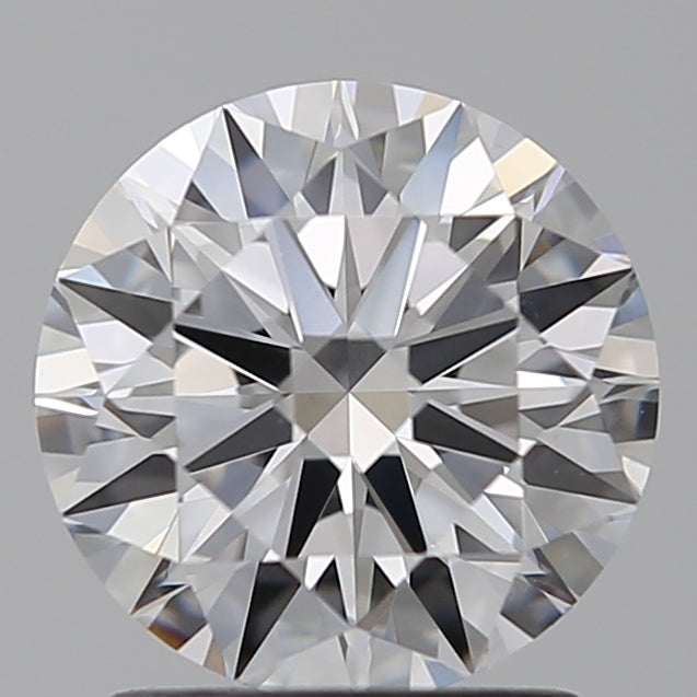 1.6 Carat Round Lab Diamond with  Cut Diamond in 14KT  view 1
