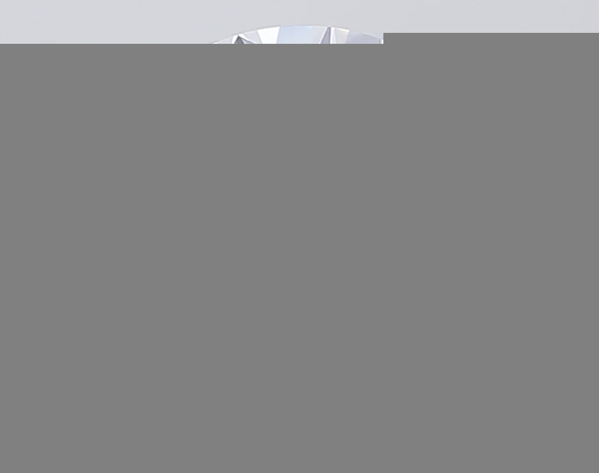 7.04 Carat Round Lab Diamond with  Cut Diamond in 14KT  view 1
