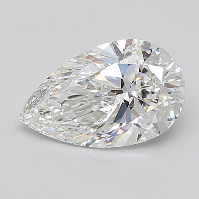 1.78 Carat Pear Lab Diamond with  Cut Diamond in 14KT  view 1
