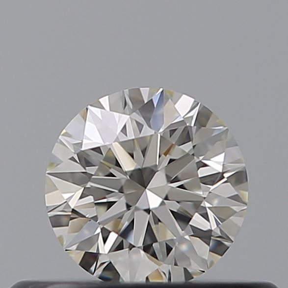 0.3 Carat Round Natural Diamond with  Cut Diamond in 14KT  view 1
