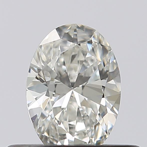 0.31 Carat Oval Natural Diamond with  Cut Diamond in 14KT  view 1
