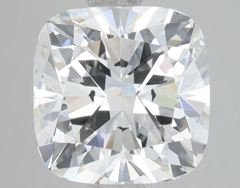 3.1 Carat Cushion Lab Diamond with  Cut Diamond in 14KT  view 1
