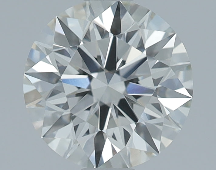 1.08 Carat Round Lab Diamond & 1.06 Carat Round Lab Diamond with  Cut Diamond in 14KT  view 1
