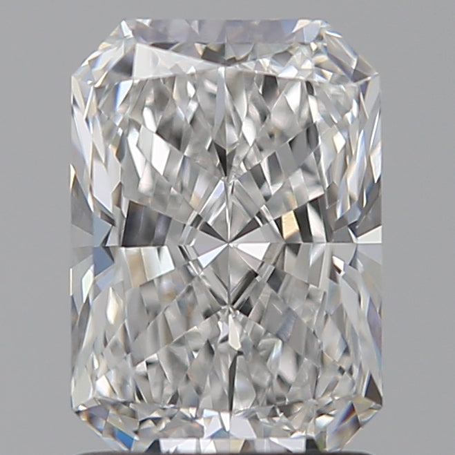 1.5 Carat Radiant Lab Diamond with  Cut Diamond in 14KT  view 1
