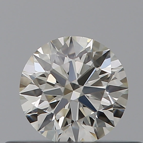 0.3 Carat Round Natural Diamond with  Cut Diamond in 14KT  view 1
