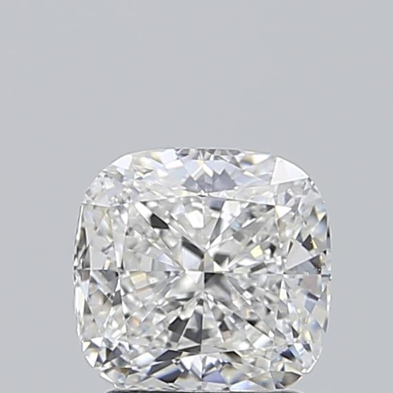 1.97 Carat Cushion Lab Diamond with  Cut Diamond in 14KT  view 1
