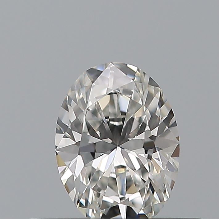 0.31 Carat Oval Natural Diamond with  Cut Diamond in 14KT  view 1
