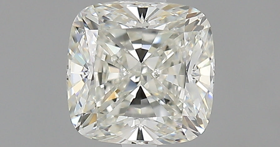 1.2 Carat Cushion Natural Diamond with  Cut Diamond in 14KT  view 1
